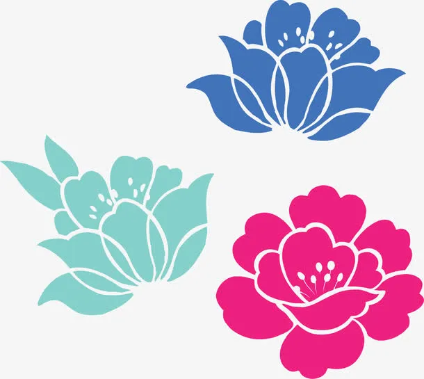 矢量花朵免抠