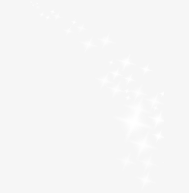 白色梦幻光芒效果免抠