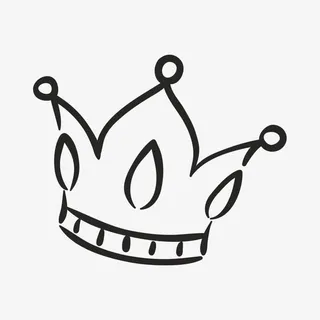简笔皇冠免抠