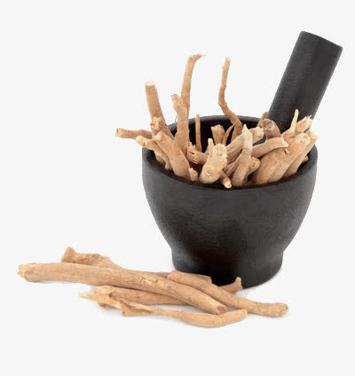 正在加工的药材免抠