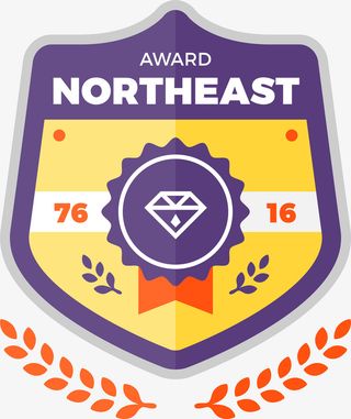 紫色盾牌标签免抠