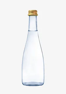 透明解渴窄口金色盖子的一瓶饮料免抠 透明解渴窄口金色盖子的一瓶饮料免抠