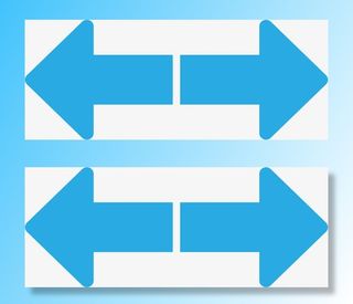 蓝色箭头左右元素免抠图标元素