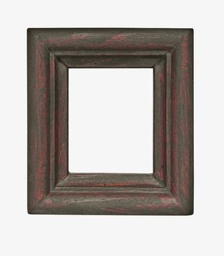 老式红木相框免抠