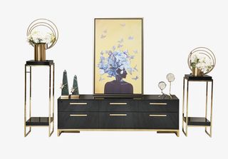 轻奢玄关柜子免抠