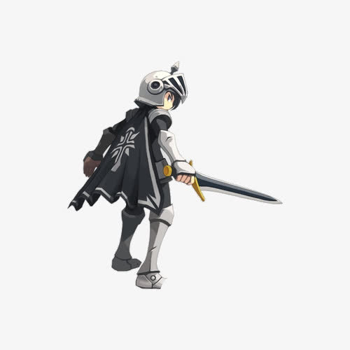 骑士男孩免抠