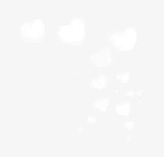 白色爱心背景装饰