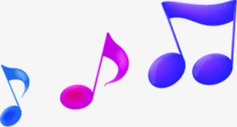 音乐符号KTV海报免抠