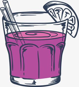 卡通水果饮料免抠png装饰图案免抠