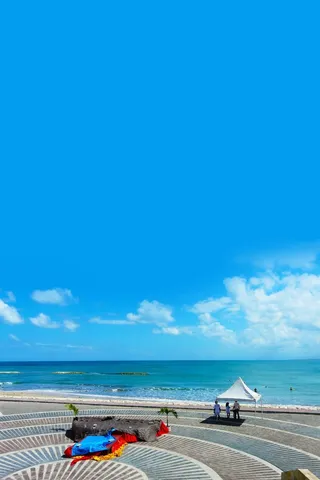 带上家人去旅行海报背景素材高清