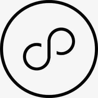 无限的圆形标志的圆形按钮或链接了图标免抠