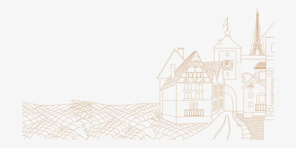 线性城堡元素免抠