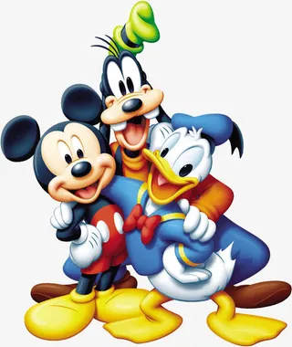 春天手绘儿童玩具免抠