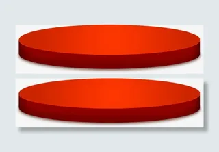 红色展台活动创意海报免抠