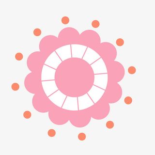 粉红色花瓣背景图