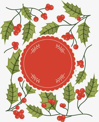 圣诞节贺卡免抠