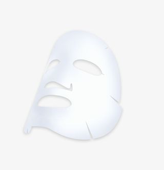 白色面膜素材免抠