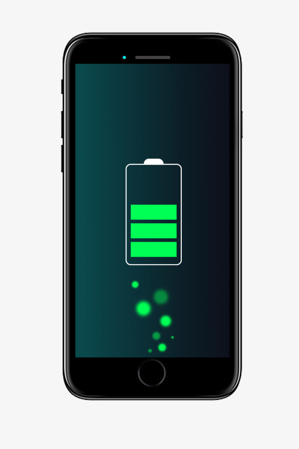 手机充电效果免抠