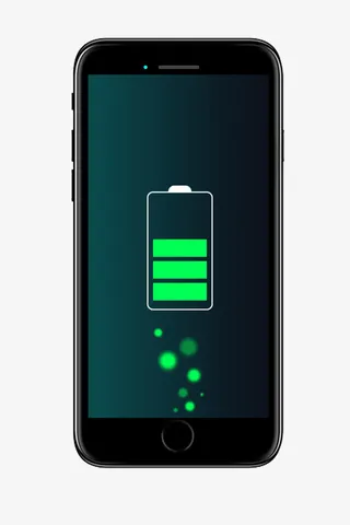 手机充电效果免抠