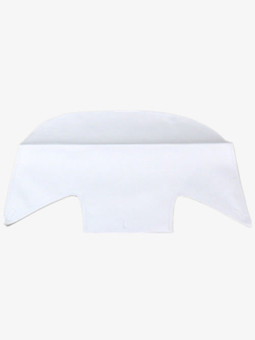 打开的白色护士帽免抠