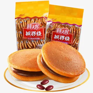 美味的回头客铜锣烧免抠