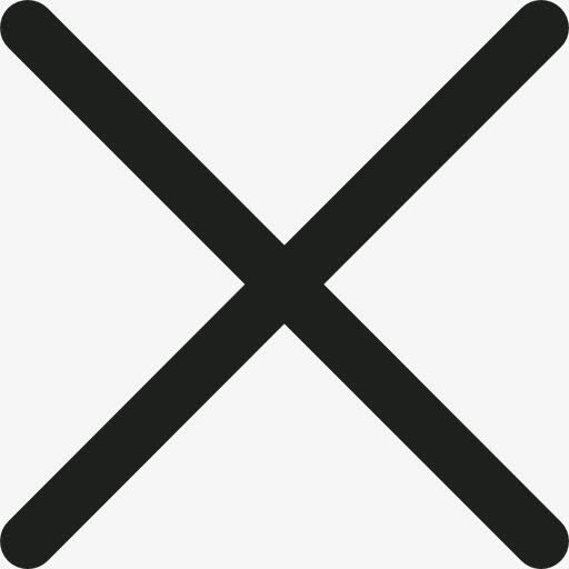 字母X 图标免抠