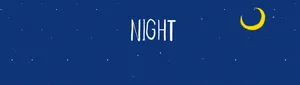 手绘夜晚海报背景高清