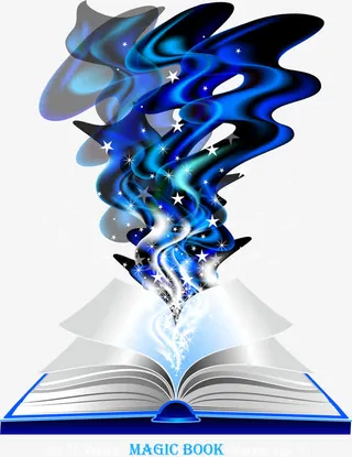 矢量魔法书免抠