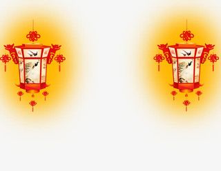 中国风灯笼免抠