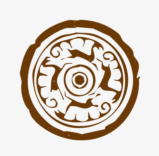 圆形祥云免抠