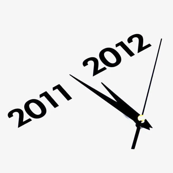 跨年时间创意设计免抠