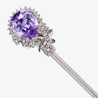 紫宝石古风发饰免抠