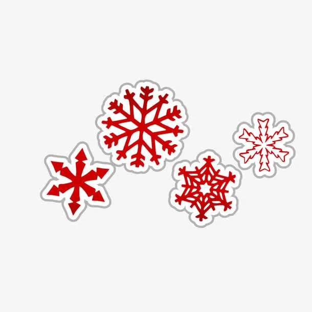 雪花免抠