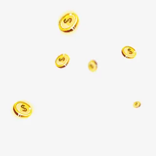 金钱漂浮png素材免抠