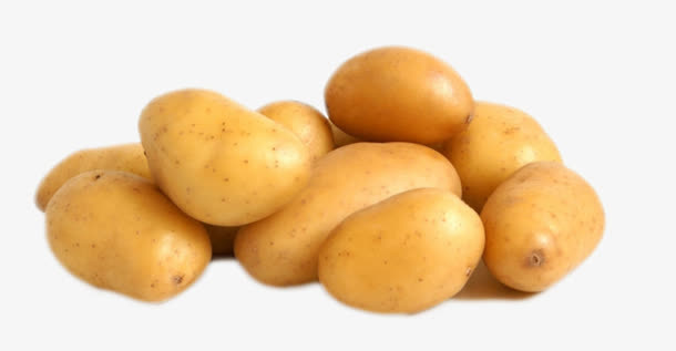 小巧新鲜土豆免抠