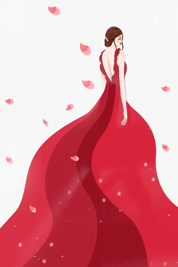 霸气女王大气简约女神节免抠