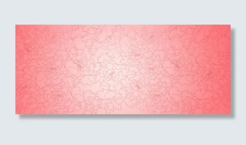 红色的牡丹花底纹高清