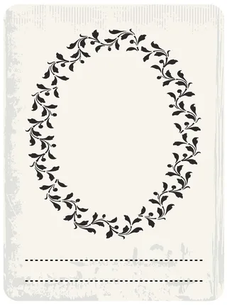 花纹边框复古纸张褶皱信纸文本背景高清