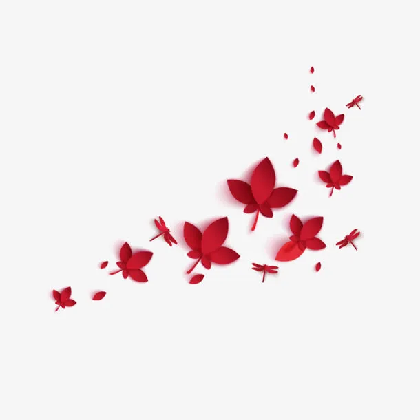 花和蜻蜓免抠