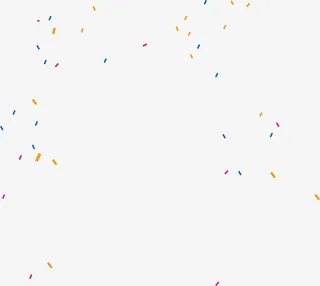 彩带矢量图免抠漂浮几何图元素