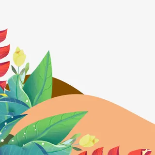 春天绿叶PNG下载免抠