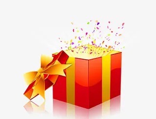 精美时尚礼盒免抠