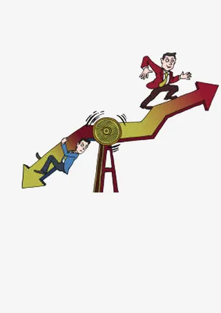 卡通科技k线图案免抠