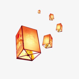 灯笼点缀装饰素材免抠