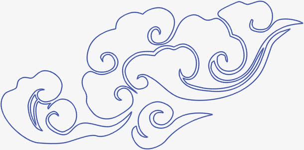 中国风云雾纹理免抠