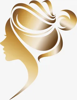 金色盘发美女免抠 金色盘发美女免抠