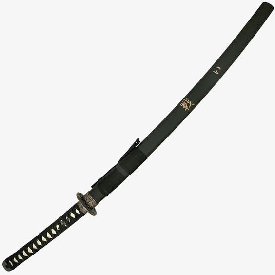 日本武士刀免抠