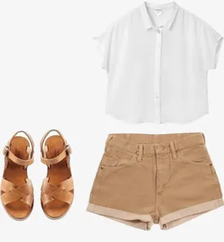 夏日清新套装免抠