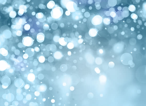 深蓝色梦幻光效装饰免抠