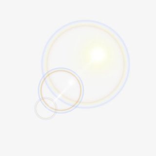 圆形光晕矢量素材免抠